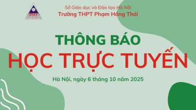 TB về tổ chức dạy -học ngày thứ Hai 06/10/2025