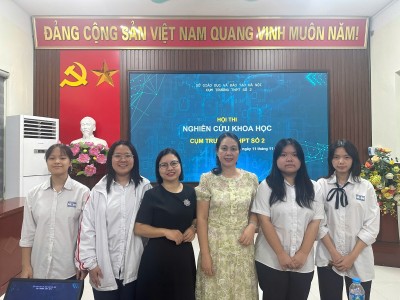 CUỘC THI NGHIÊN CỨU KHOA HỌC KHỐI THPT NĂM HỌC 2025-2026