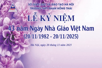 LỄ KỶ NIỆM 43 NĂM NGÀY NHÀ GIÁO VIỆT NAM 20/11