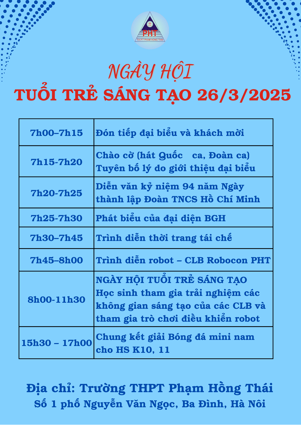 Giấy mời tham dự ngày hội tuổi trẻ 26 3 sau