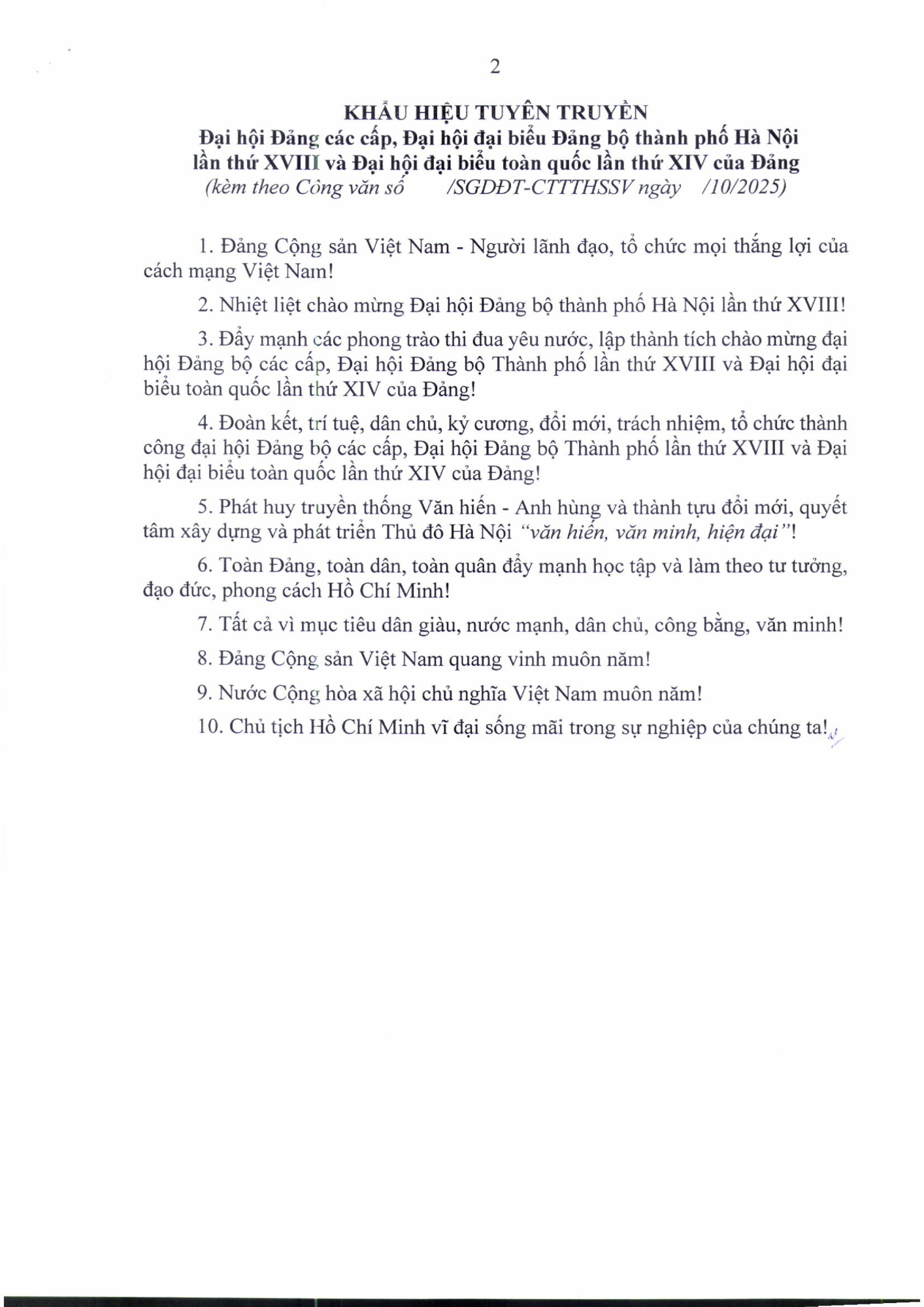 4061 SGD Tuyên truyền chào mừng ĐH Đảng hình ảnh 1